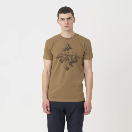 Футболка Mountain Stream Helikon, цвет U.S. Brown мод