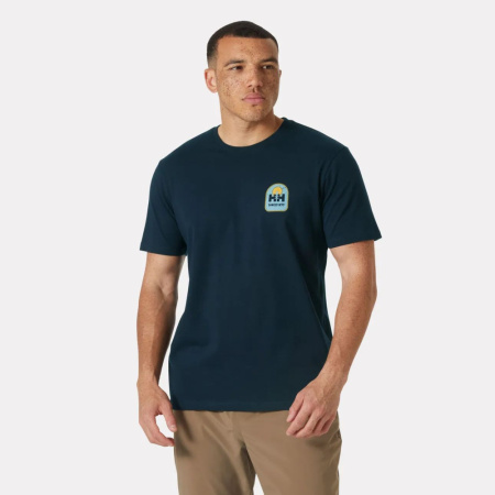 Футболка Massif Graphic HH, цвет Navy