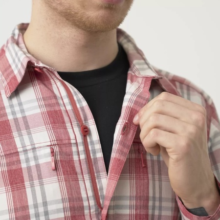 Рубашка Nylon Blend Helikon, цвет Red Plaid 11