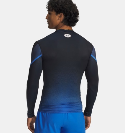 Лонгслив M HG Sub Crew Under Armour, цвет Blue Atlantis Black 2