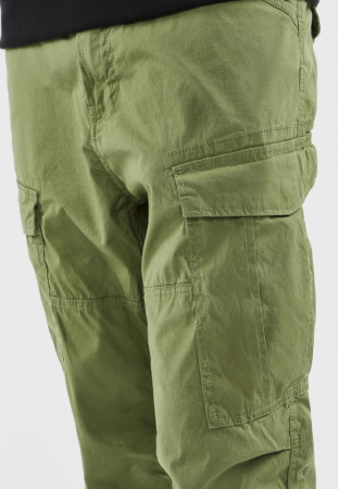 Брюки Conner cargo jogger Vintage, цвет Bright Olive МОДЕЛЬ 4