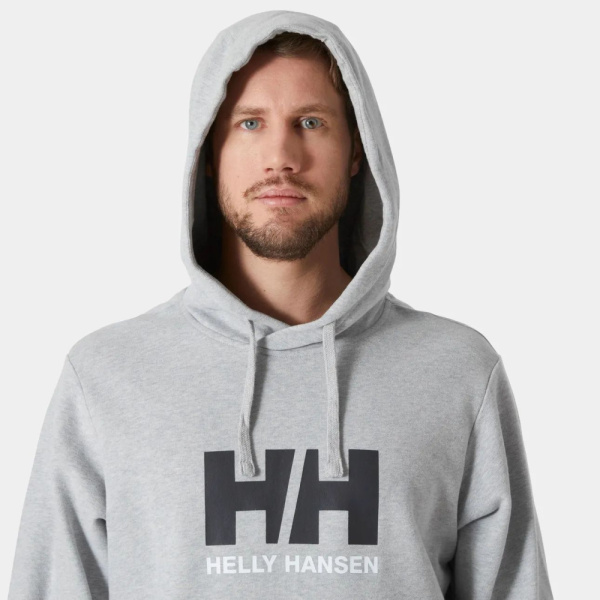 Толстовка LOGO HOODIE 2.0 HH, цвет Grey Melange 3