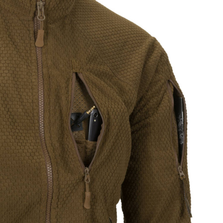 Флисовая кофта ALPHA Tactical Helikon, цвет Coyote 6