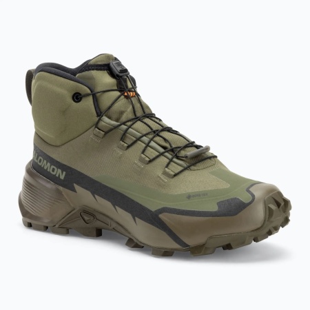 Ботинки Cross Hike Tracker GTX Salomon, цвет Ranger Green Earth Brown