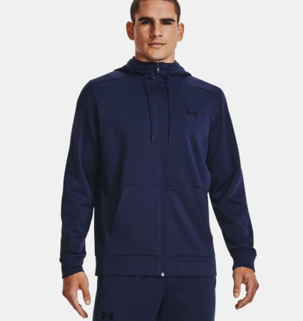 Толстовка Armour Fleece FZ Under Armour, цвет Navy