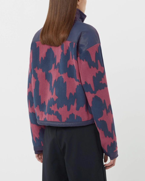 Флисовая кофта W Chroma Salomon, цвет Blue Nights 3