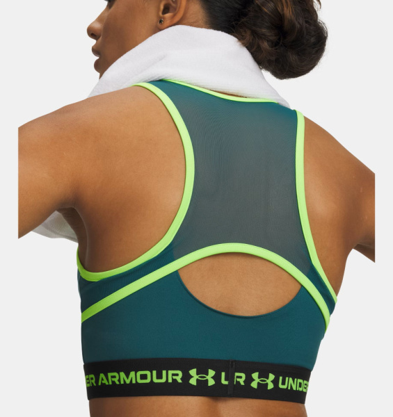 Майка W HG Mesh Under Armour, цвет Rack Green 3