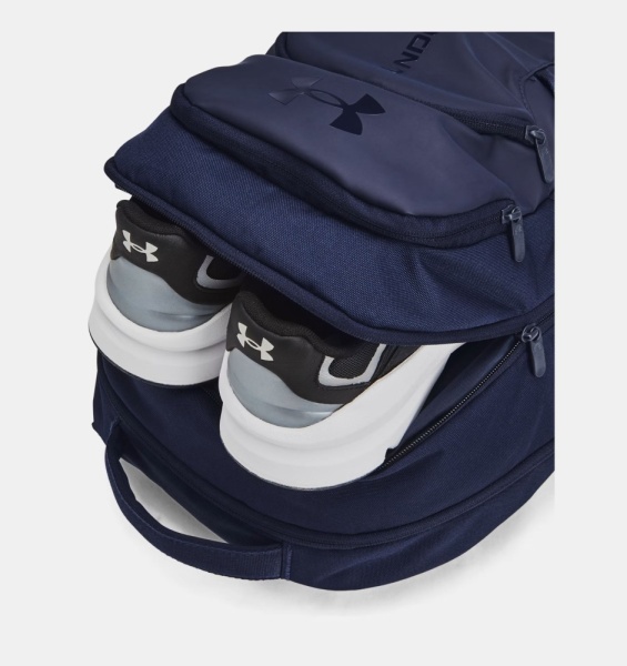 Рюкзак U Hustle 6.0 Pro Under Armour, цвет Midnight Navy (31л) 5