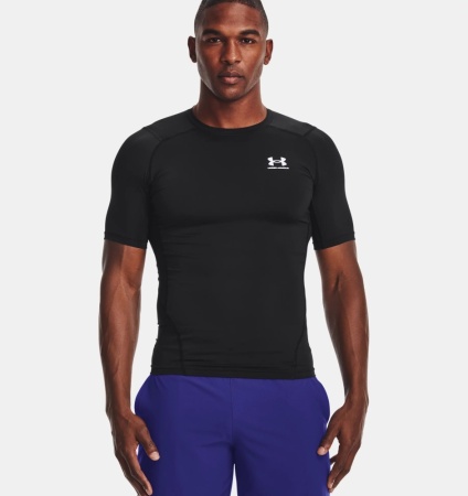 Футболка компрессионная HG Comp SS Under Armour, цвет Black