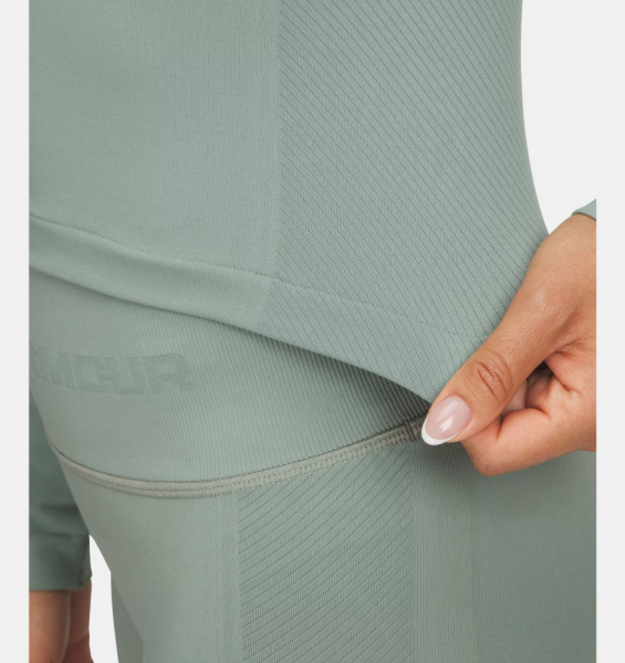 Лонгслив W Vanish Seamless Under Armour, цвет Silica Green 3