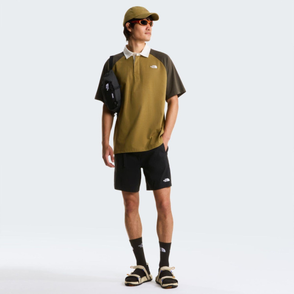 Поло U Relaxed Rugby TNF, цвет Cedar New Taupe Green 11