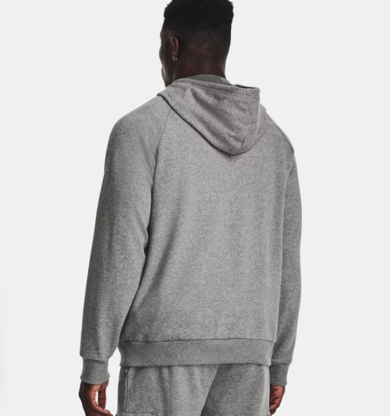 Толстовка Rival Fleece Logo Under Armour, цвет Grey 1379758-025 2