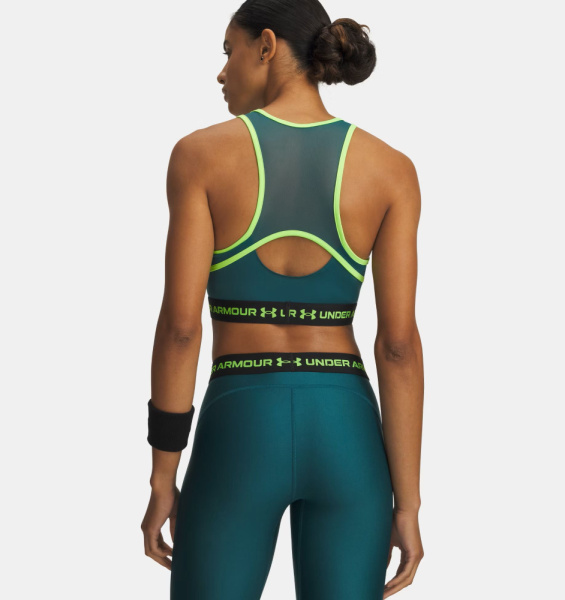 Майка W HG Mesh Under Armour, цвет Rack Green 2