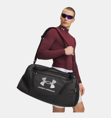 Сумка Undeniable Duffle 5.0 MD UA, цвет Black Metallic Silver (58л) 4