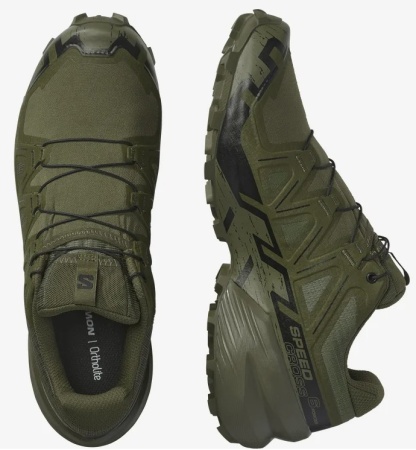 Ботинки Speedcross 6 Forces Salomon, цвет Ranger Green  2