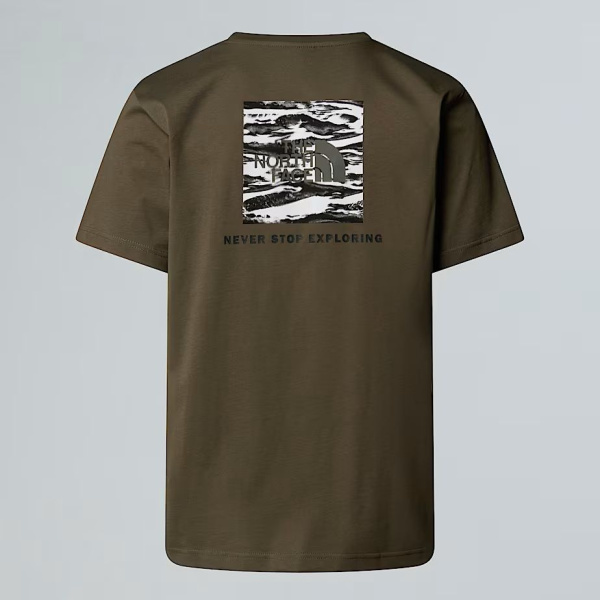Футболка M NSE Box Edge Of Light TNF, цвет New Taupe Green 7