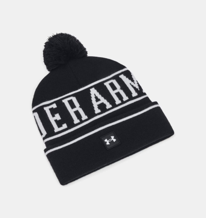 Шапка Halftime Pom Under Armour, цвет Black