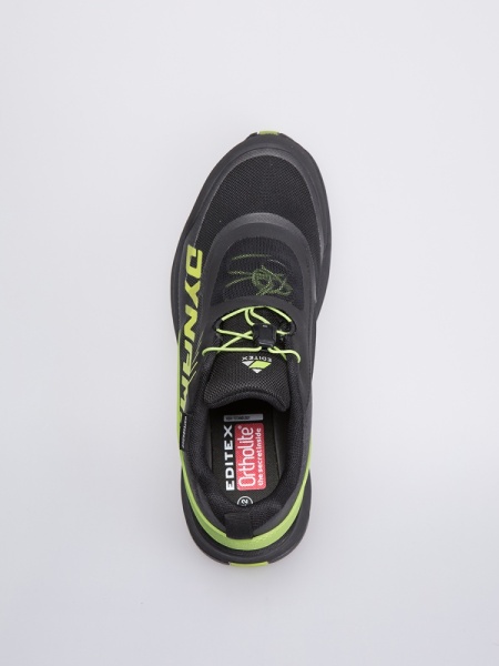 Кроссовки Dynamic EDITEX, цвет чёрный зеленый 3