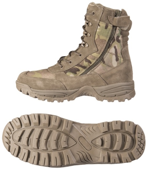 Ботинки Mil-Tec с утеплит. Thinsulate, цвет Multicam 2