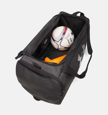 Сумка Undeniable Duffle 5.0 MD UA, цвет Black Metallic Silver (58л) 3