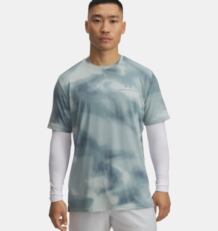 Футболка Vanish Energy Printed Under Armour, цвет Serpentine