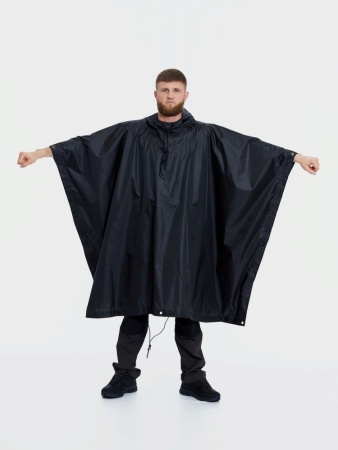 Пончо Helikon, цвет Black 2