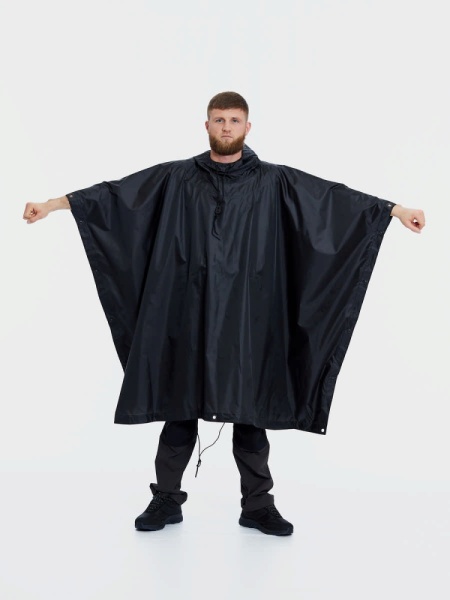 Пончо Helikon, цвет Black 2