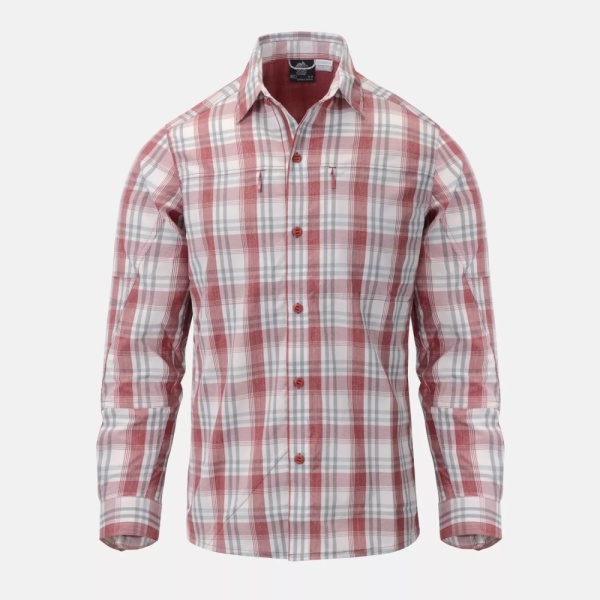 Рубашка Nylon Blend Helikon, цвет Red Plaid 3
