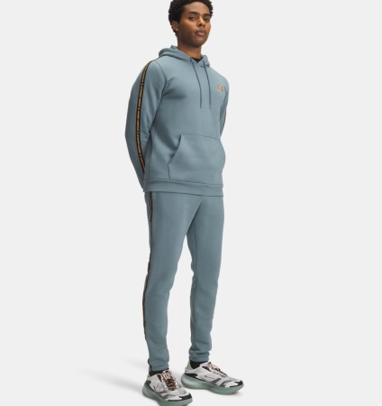 Брюки Icon Fleece Taping Under Armour, цвет Blue 3