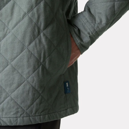 Рубашка ISFJORD INSULATED HH, цвет Grey Cactus 4