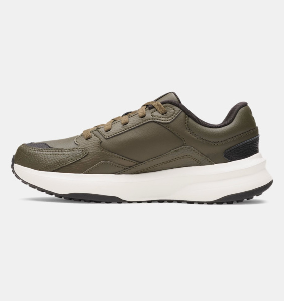 Кроссовки Edge LTHR Under Armour, цвет Expedition Green 2