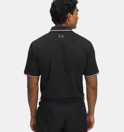 Поло Playoff 3.0 Rib Under Armour, цвет Black 2