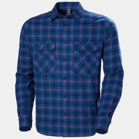Рубашка LOKKA ORGANIC FLANNEL HH, цвет Ocean Class 5
