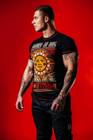 Футболка Варгградъ Солнце за нас, цвет черный модель 3