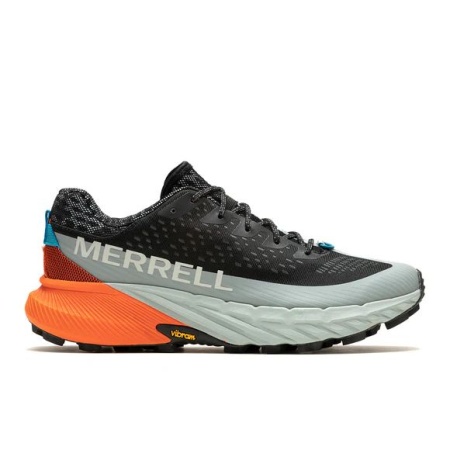 Кроссовки AGILITY PEAK 5 Merrell, цвет Black Tangerine