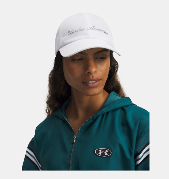 Бейсболка W Essential Low ADJ Under Armour, цвет White 3