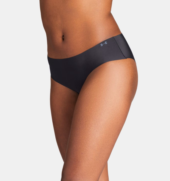Трусы Women's Pure Str Noshow HIP (3 pack) UA, цвет Black 3