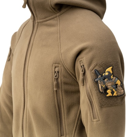 Куртка флисовая Patriot Mk 2 - Hybrid Fleece Helikon, цвет Coyote 4