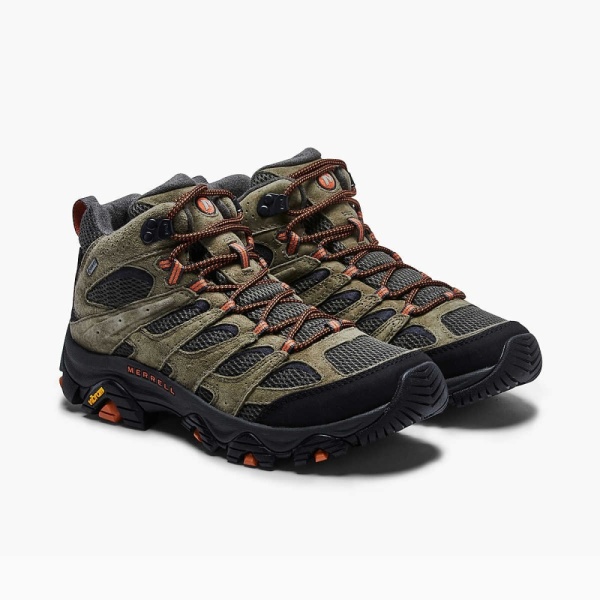 Ботинки MOAB 3 MID GTX Merrell, цвет Olive 4