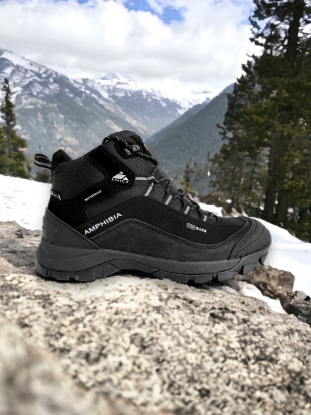 Ботинки Amphibia EDITEX, цвет чёрный доп