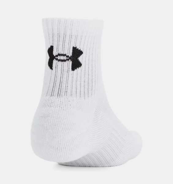 Носки U TC Qtr (3 пары) Under Armour, цвет White 3