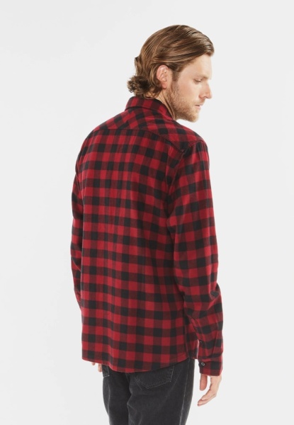 Рубашка Harley Vintage, цвет Red Check МОДЕЛЬ 2