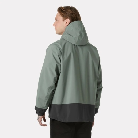 Куртка BLOCK HOODED HH, цвет Grey Cactus 2