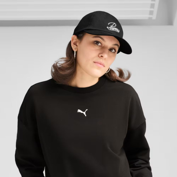 Бейсболка U Ess Script Logo Dad Puma, цвет Black 2