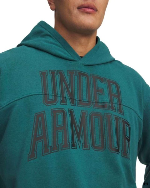Толстовка M Rival LW Graphic Under Armour, цвет Rack Green 2
