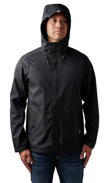 Куртка EXOS RAIN SHELL 5.11 Tactical, цвет Black 4