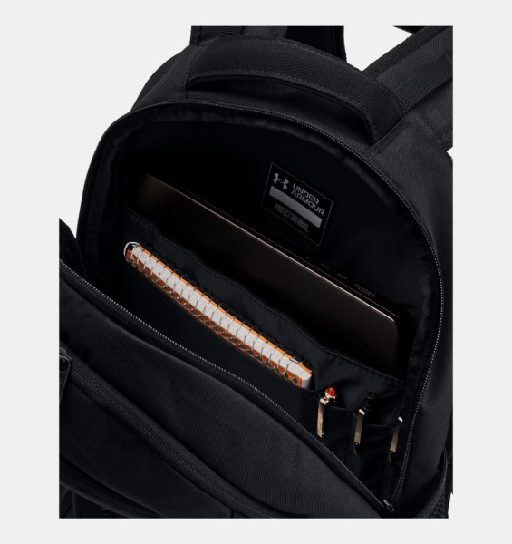 Рюкзак Hustle 6.0 Under Armour, цвет Black (29л) 4