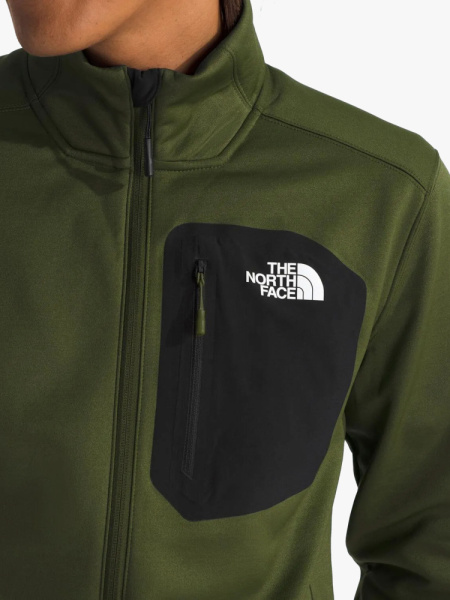 Кофта M Crest FZ TNF, цвет Woodland Green TNF Black 5