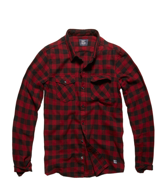 Рубашка Harley Vintage, цвет Red Check