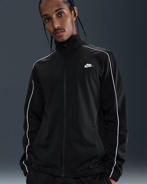 Костюм M NSW Club Poly-Knit Nike, цвет Black White 2